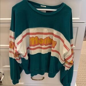 MOTHER Denim  Women's Sweatshirt